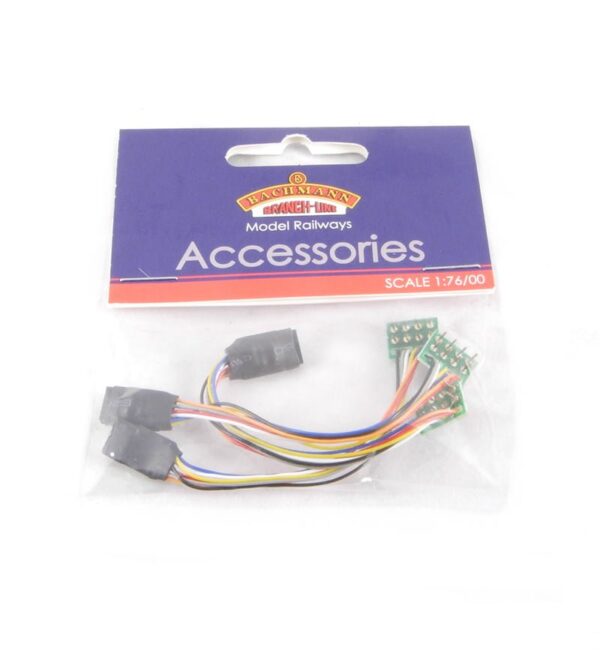 Bachmann 36-563 6 Pin Decoder Socket With 8 Pin Plug (x 3) – Gravesend ...