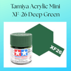 Tamiya Acrylic Mini XF-26 Deep Green