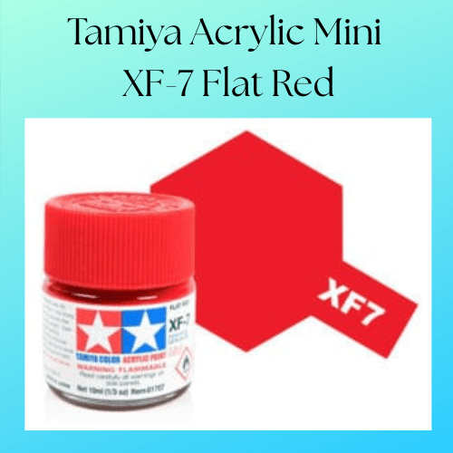 Tamiya Acrylic Mini XF-7 Flat Red