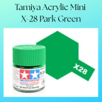 Tamiya Acrylic Mini X-28 Park Green