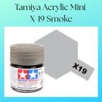 Tamiya Acrylic Mini X-19 Smoke