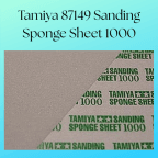 Tamiya 87149 Sanding Sponge Sheet 1000