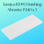 Tamiya 87093 Finishing Abrasive P240 x 3