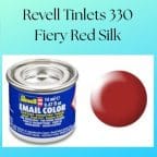Revell 14ml Tinlets 330 Fiery Red Silk