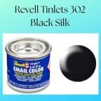 Revell 14ml Tinlets #302 (6) Black Silk