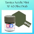 Tamiya Acrylic Mini XF-62 Olive Drab