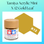 Tamiya Acrylic Mini X-12 Gold Leaf