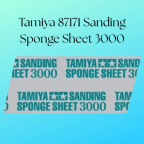 Tamiya 87171 Sanding Sponge Sheet 3000