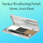 Tamiya Weathering Pastel-snow,soot rust