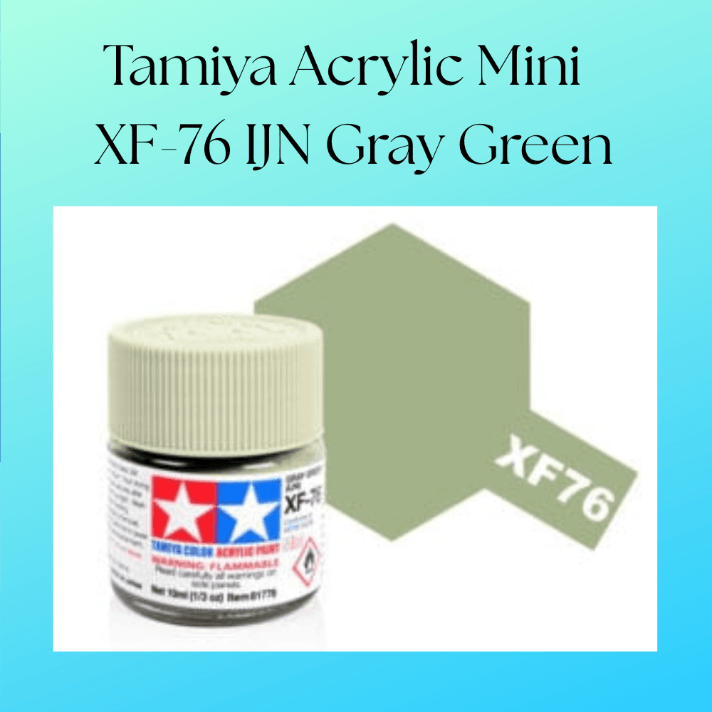 Tamiya Acrylic Mini XF-76 IJN Gray Green
