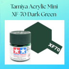 Tamiya Acrylic Mini XF-70 Dark Green