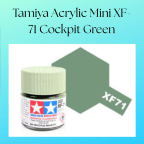 Tamiya Acrylic Mini XF-71 Cockpit Green