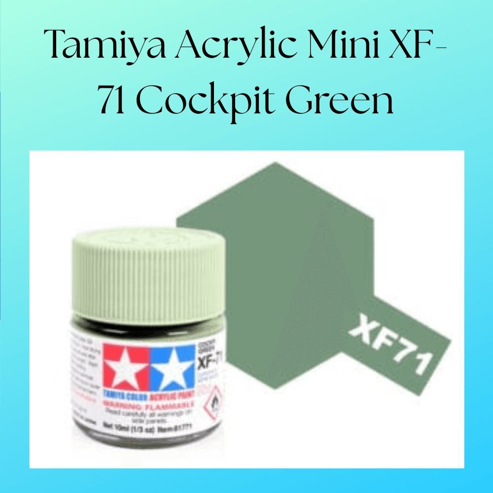Tamiya Acrylic Mini XF-71 Cockpit Green