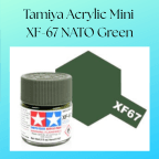Tamiya Acrylic Mini XF-67 NATO Green