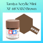 Tamiya Acrylic Mini XF-68 NATO Brown