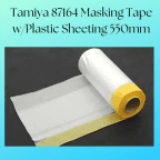 Tamiya 87164 Masking Tape w/Plastic Sheeting 550mm
