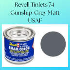 Revell Tinlets 74 Gunship-Grey Matt USAF