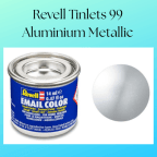 Revell 14ml Tinlets 99 Aluminium Metallic