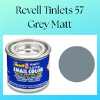 Revell Tinlets 57 Grey Matt