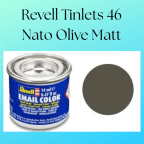 Revell 14ml Tinlets 46 Nato Olive Matt
