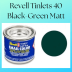Revell Tinlets 40 Black-Green Matt