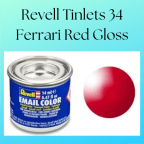 Revell Tinlets 34 Ferrari Red Gloss