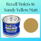 Revell Tinlets 16 Sandy Yellow Matt
