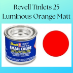Revell Tinlets 25 Luminous Orange Matt