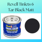 Revell Tinlets 6 Tar Black Matt