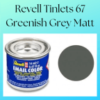 Revell Tinlets 67 Greenish Grey Matt