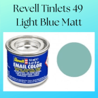 Revell Tinlets 49 Light Blue Matt
