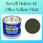 Revell Tinlets 42 Olive Yellow Matt