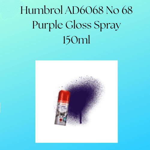 Humbrol AD6068 No 68 Purple Gloss Spray