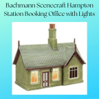 Bachmann Scenecraft Hampton Station Booking Office with Lights