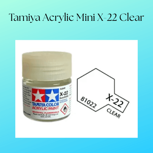 Tamiya Acrylic Mini X-22 Clear