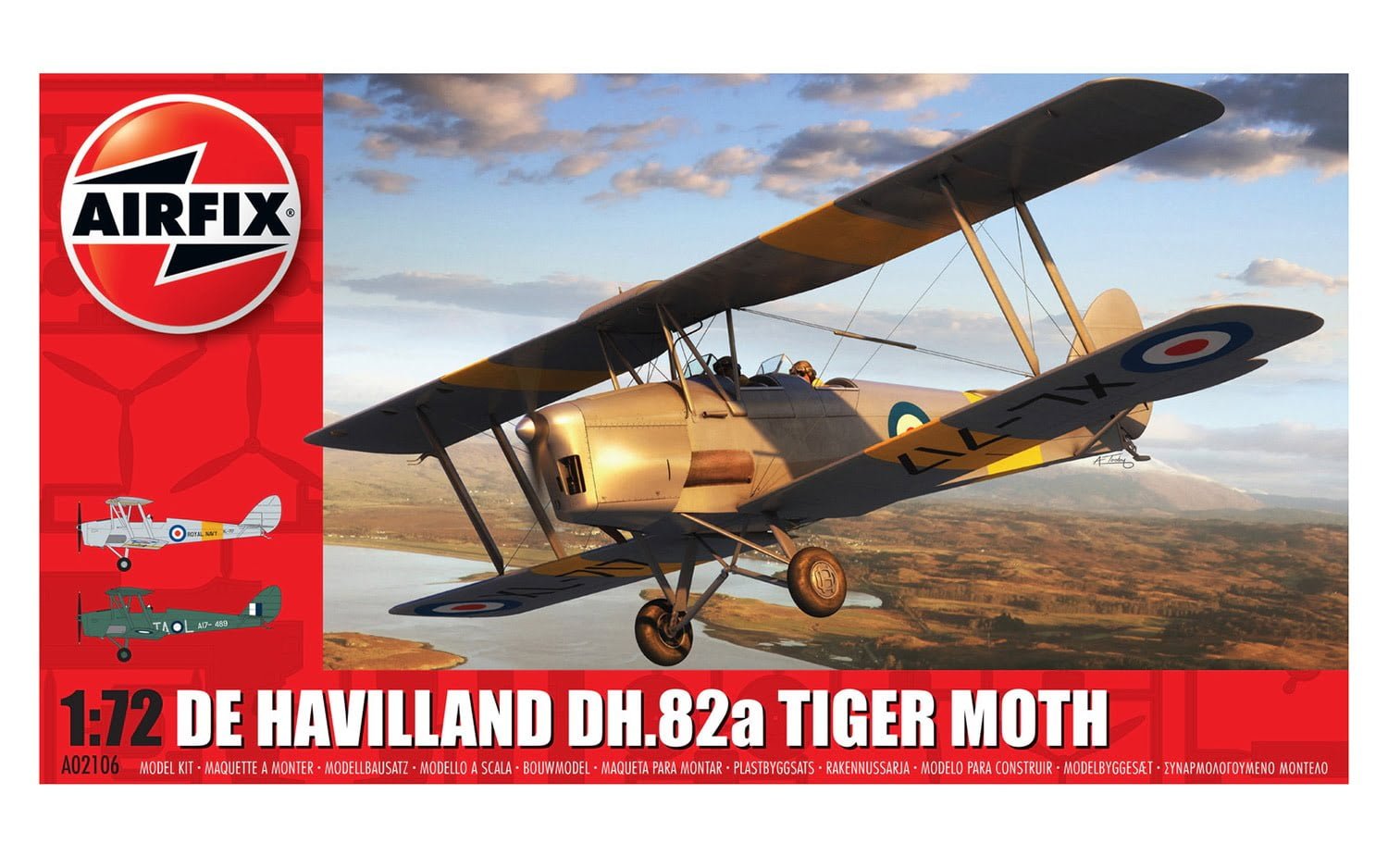 Airfix A02106 De Havilland DH.82a Tiger Moth