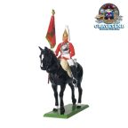 Britains 41076 Life Guard Standard Bearer Mounted Metal Figure