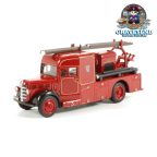 Oxford Diecast 76BHF002 London Fire Brigade , Bedford WLG Heavy Unit Damaged Box