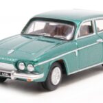 Oxford Diecast 76RS005 Reliant Scimitar Tudor Green Mattallic