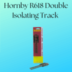 Hornby R618 Double Isolating Track