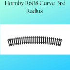 Hornby R608 Curve 3rd Radius