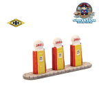 Harburn SS387 1960s Shell Petrol Pumps
