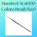 Humbrol AG4000 Coloro Brush No.0