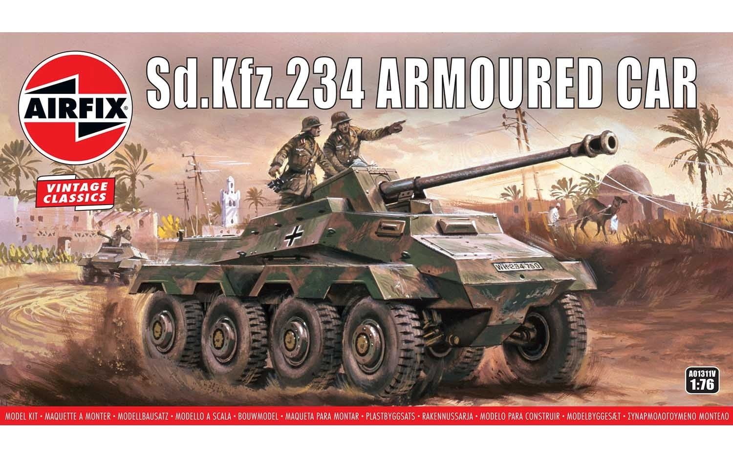 Airfix A01311V Sd.Kfz 234 Armoured Car