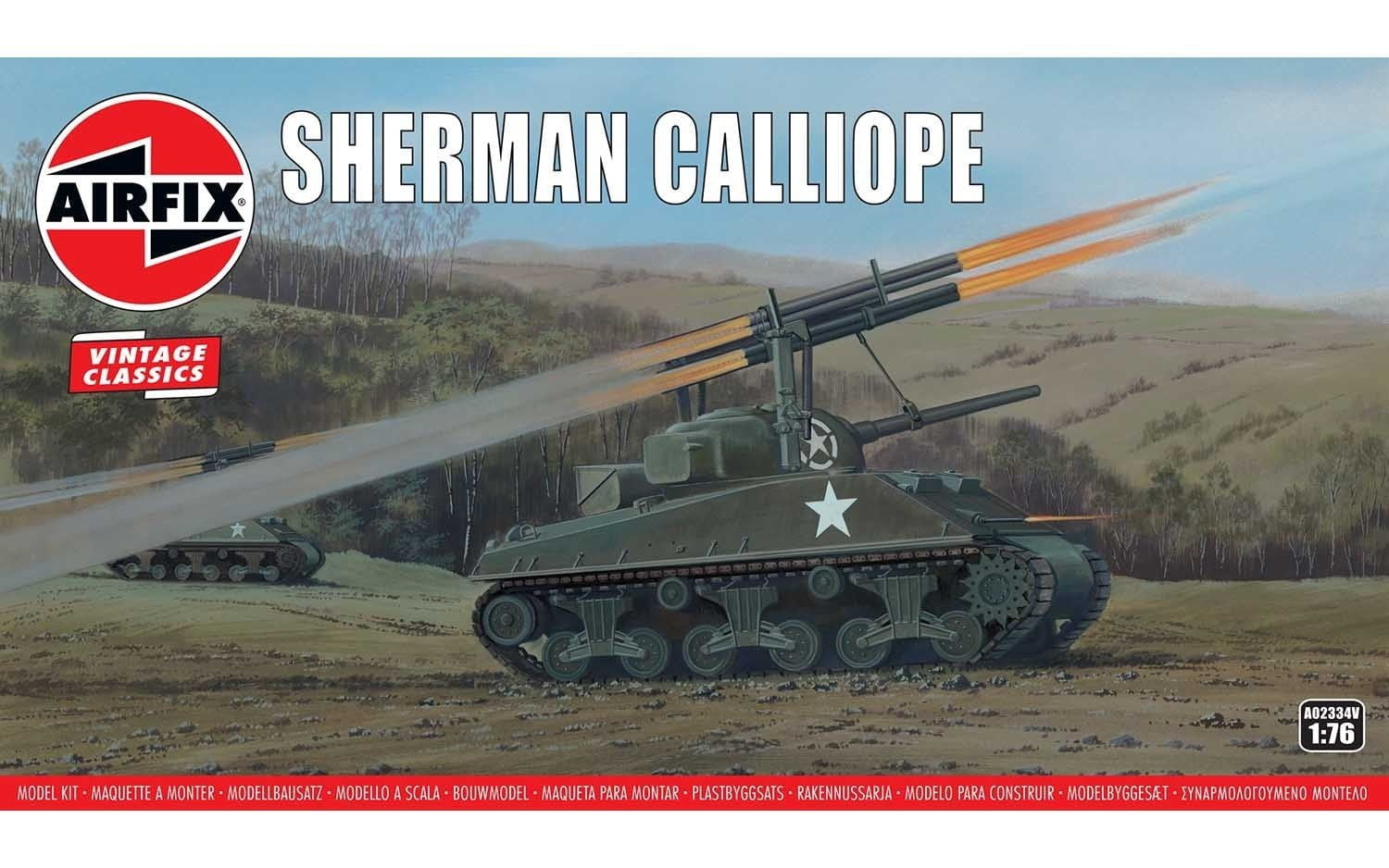 Airfix A02334V Sherman Calliope