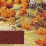 Busch 7326 Red / Brown Autumn Flock