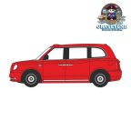Oxford Diecast 76TX5002 LEVC TX Taxi Red