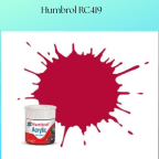 Humbrol RC406 Buffer Beam Red 14ml Acrylic Paint