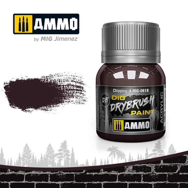 Ammo 0618 Dry Brush Paint - Chipping