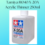 Tamiya 81040 X-20A Acrylic Thinner 250ml